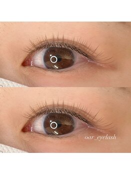 オール アイラッシュ(oar eyelash)/グレージュカラー