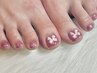 *foot【ワンカラー/グラデ】ストーン10粒まで無料（オフ込）*¥7000→¥6600