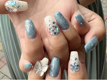 エヌプラス(N+)の写真/デザインコースやアートし放題あり◎ついつい見惚れてしまう、お洒落な手元へと♪〈持ち込みOK〉