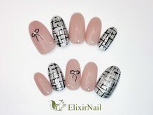 エリクサーネイル 新宿3丁目(Elixir Nail)/定額a シンプル/クーポン使用