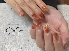 持ち込みデザイン/ミラーネイル