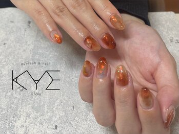 持ち込みデザイン/ミラーネイル