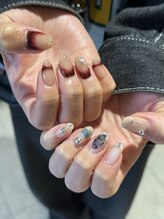ネイルサロン マーノ(nail salon mano)/個性派さんアシメデザイン