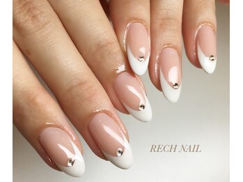 レッシュネイル サロンアンドスクール(RECH NAIL salon&school)/上品フレンチネイル