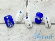 ネイルアンドまつげエクステ ブルーリーフ 四谷三丁目店(Blue Reef)/X'masネイル