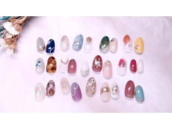 サロン ドゥ プリエ(SALON deux PRIER)/まゆこ限定アート2本・4本の見本