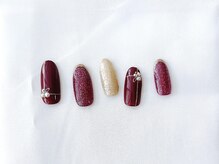 ジャム 大曽根店(Jam)/冬☆レッドネイル