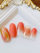 ネイルファクトリー 横浜ベイクォーター店/グラデーションネイル　￥9000
