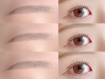 ミラコ(milaco)の写真/【眉スタイリング×パリジェンヌ】自分に似合う眉毛がわからない方、逆まつげが気になる方にオススメ◎