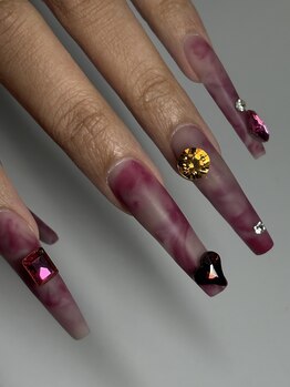 エクアネイルズ(Akuwa nails)/スカルプ3Dアート180分やり放題