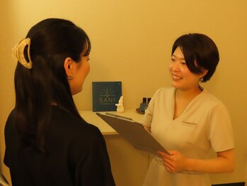 サニ(SANI)の写真/自分に合う施術がわからない方にオススメ◎通う度に身体が楽になる施術と癒しの一時を同時にご提供します♪