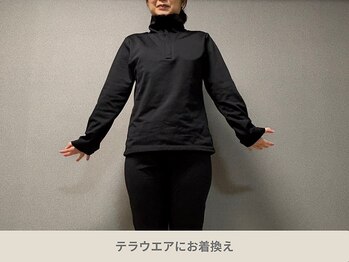 ヨサパーク ニコナ 三軒茶屋南口(YOSA PARK nicona)/テラウエアにお着換え♪