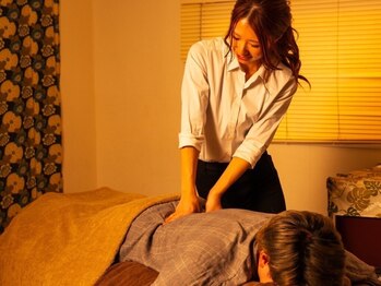 トゥ ザ リラックス 高田馬場本店(TO THE RELAX)の写真/肩こり・全身疲労に◎もみほぐし×極上ドライヘッドスパ♪心も身体も深く癒す至福の時間♪
