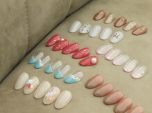 Cocosia nailの雰囲気(定額デザインはカラー変更可能です)