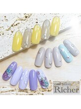 エスフィーネイルサロン リシェル(Esfy nailsalon Richer)/6月　トレンドアートデザイン