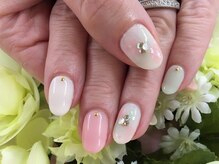 プルミエ ネイル(Premier Nail)/ふんわりタイダイネイル☆