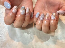 ニュアンスネイルオフ込み4980円