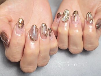 エムユーファイブネイル(MU5-nail)/【ジェル】MU5オーダーコース