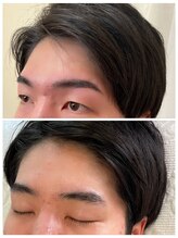 ケリー(KELLY)/メンズ眉/眉WAX/ナチュラル眉