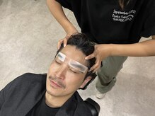 バーバーミキ 塚本(BARBER MIKI)の雰囲気（メンズヘアサロンだからこそ眉と同時に頭皮や肌を時短ケア★）