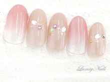 ラグジュアリーネイルズ オオミヤ(Luxury Nails Omiya)/大人*桜グラデーションNail