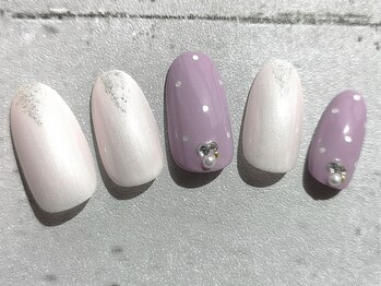 スリー(THREE)/June,2020/nail design