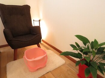 縁/足湯でポカポカ