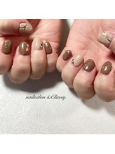アンドクラッシィ(&classy.)/チョコレートネイル
