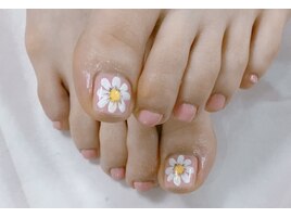 フラワーアートネイル