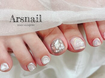 アルスネイル(Ars nail)/うるうるフットネイル