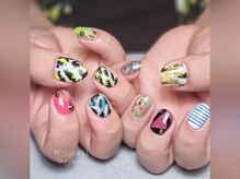 エムユーファイブネイル(MU5-nail)/【ジェル】MU5オーダー+￥3000