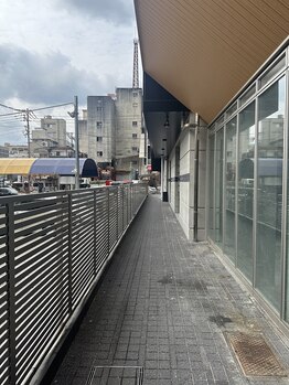 ジョルフ サロン オリジナル(JOLF salon original)/ここを真っ直ぐ歩きます！