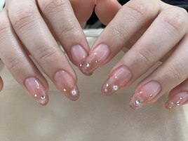 グラデーション+パーツ