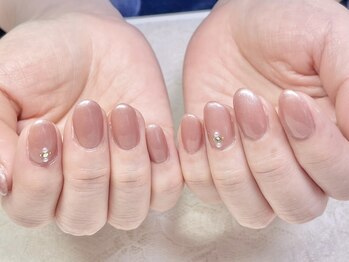 アンドシュシュネイル(&CHOU CHOU nail)/ワンカラー