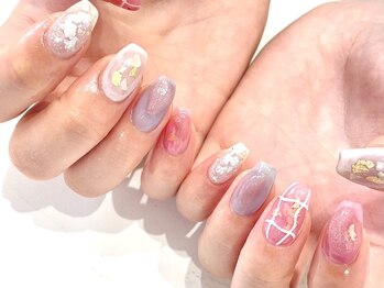 セレウェル 浜松店(SELEWELL)の写真/【似合わせ10本アート￥9000】「どこから見ても美しい」は当たり前。歴12年ベテラン施術/フィルイン対応