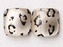 夏子ネイル アンド スクール/大人レオパード