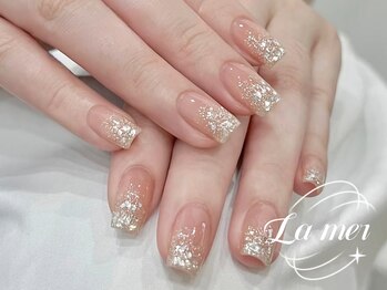 ラメール(La mer)/キラキラネイル