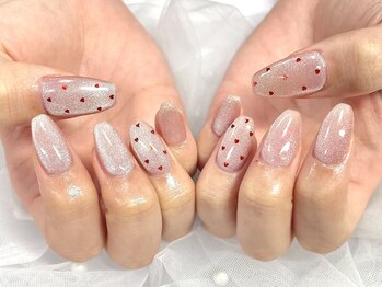 シンプル定額/ハートネイル