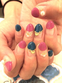 トータルサロン 白べぇーっ プラス/人気アート♪