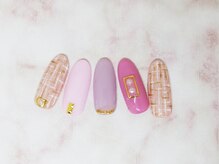 ティーエヌ 名古屋矢場町店/トレンドネイル￥5980