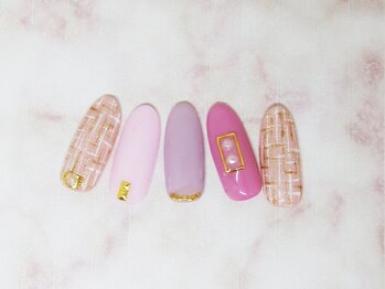 ティーエヌ 名古屋矢場町店/トレンドネイル¥5980