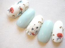 ヴィラファボリエ 白金台(Villa Favorie)/フラワーネイル