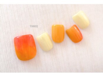 スリー 自由が丘(THREE)/マンゴーフットネイル