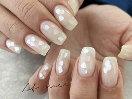 ハートホロネイル