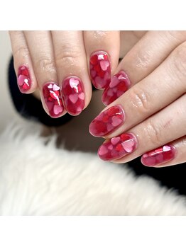 マイオティック ネイル(miotic nail)/埋め込みハートホロ