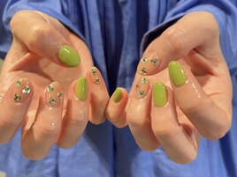 お花ネイル