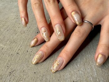 ディアブルー 湘南台店(diar blue)の写真/秋のファッションにも馴染むニュアンスネイル＊指先から季節感とトレンドを♪次回予約で特典あり＊