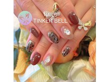 ネイルズ ティンカーベル(NAILS TINKER BELL)の雰囲気（２０２５秋☆シースルーヒョウ柄ネイル♪）