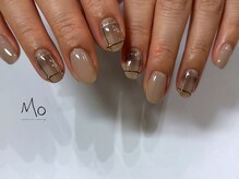 ネイルサロン マミーナオレンジ 錦糸町店/ニュアンスネイルチェックネイル