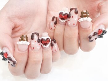 ネイルコレクション ピンク(Nail Collection Pink)/チョコレート★バレンタイン